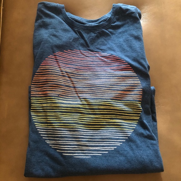 Multi Color Sun Short Sleeve T Shirt - Picture 3 of 3